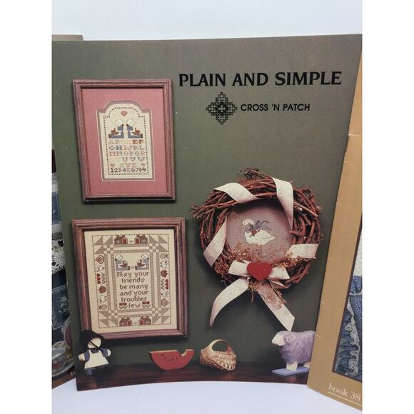 Vintage Cross stitch patterns variety lot - Picture 4 of 13